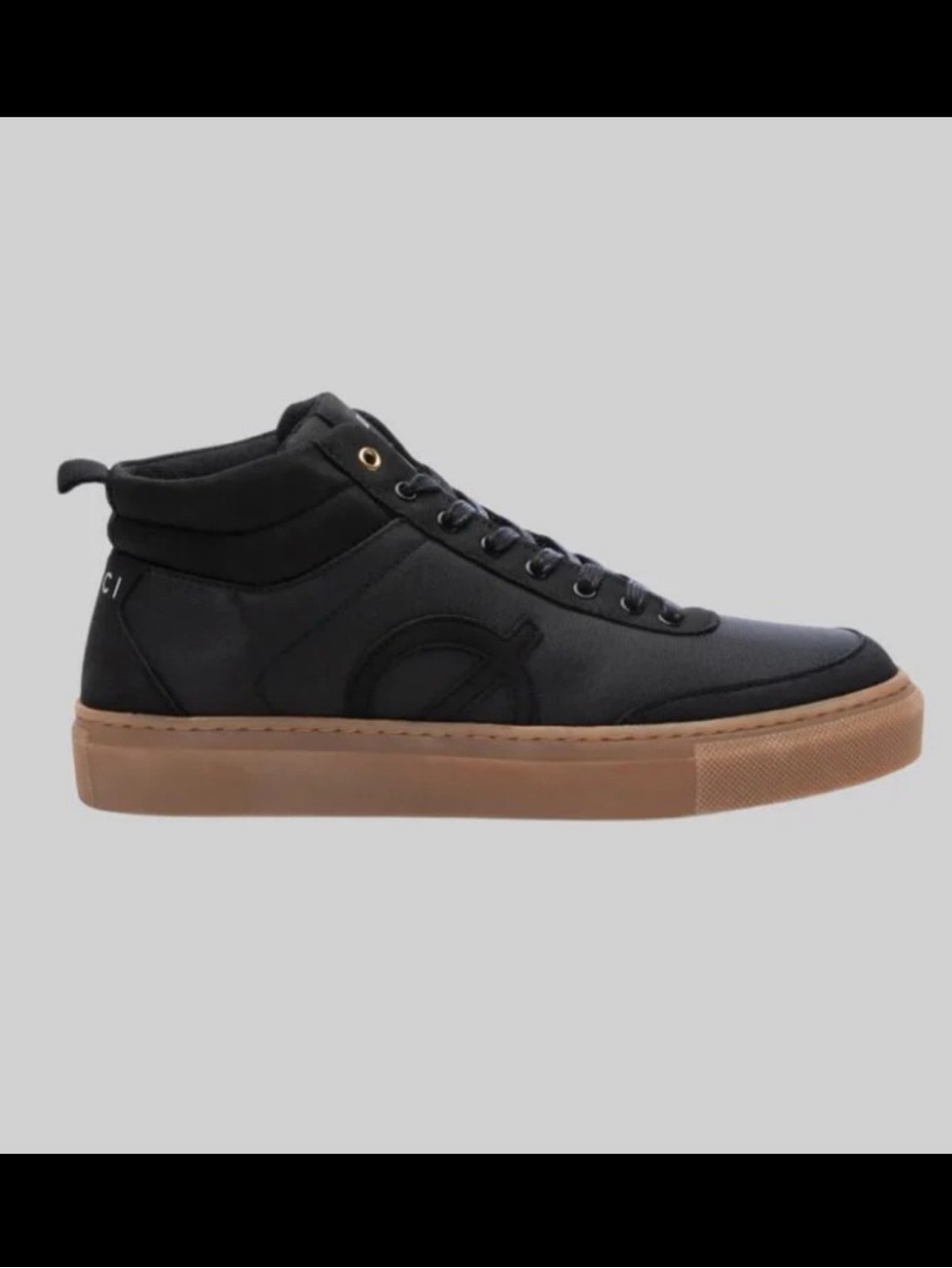 LOCI HERO (TEN x REED) Mid Hi Top Black Sneakers EU41 Size 8 Mens - 9.5-10 Women